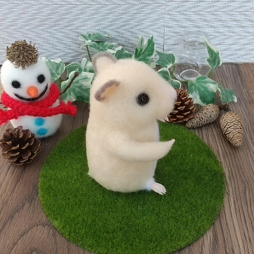 キンクマハムスター 羊毛フェルト 羊毛フェルト Sleeping forest 通販