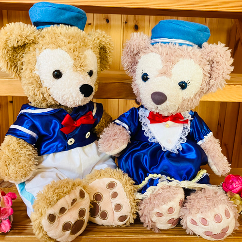 ダッフィー シェリーメイ パルパルーザ コスチューム ペア ドナルド ク