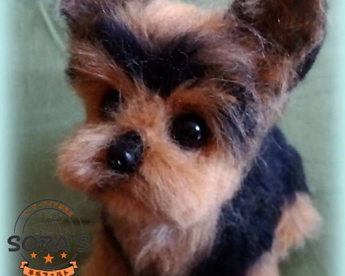 羊毛フェルト＃犬 リアルで可愛い オーダーメイド・わんちゃん