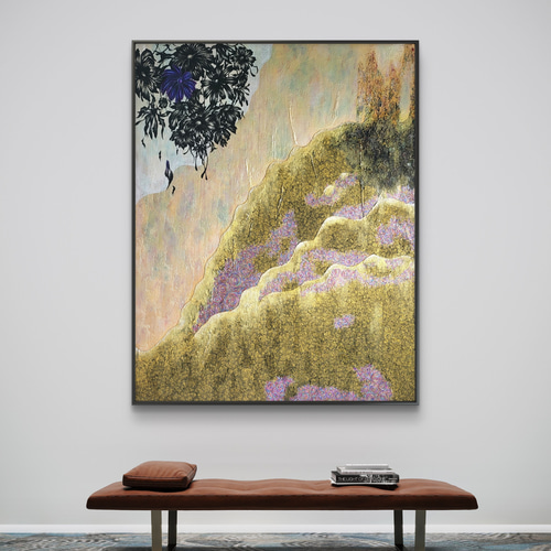 嗚呼人生よ / モダン画 117×91㎝ F50 キャンバス おしゃれ モダン