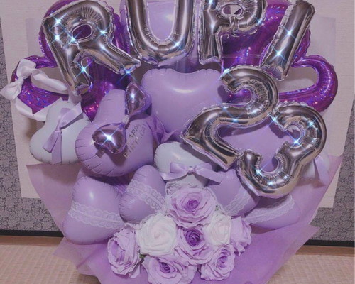 成人式 卒業 バルーンブーケ バルーンギフト 花束 推し活 生誕祭 成人