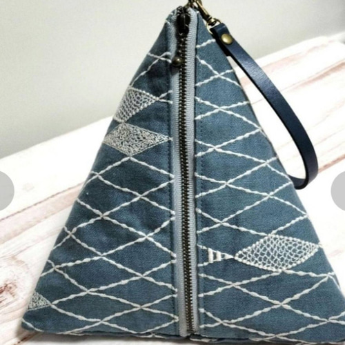 ミナペルホネン ハンドメイド テトラポーチ ポシェット yukiyanagi