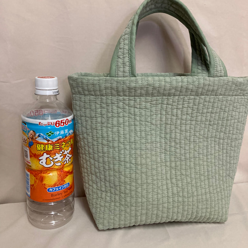 ヌビバッグ トート 内側ポケット•Dカン付き シンプル手提げ(4色