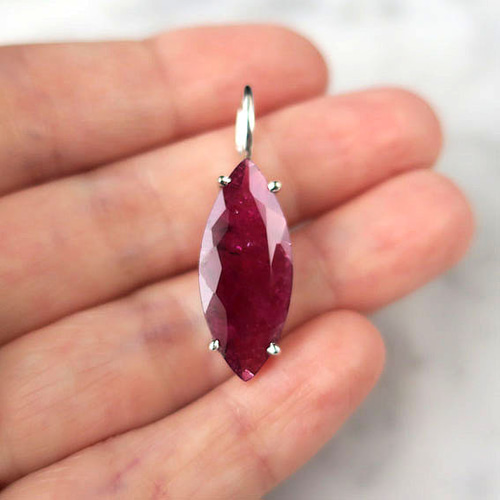 ルベライト】ピンクトルマリン・シルバーペンダント ペンダントトップ