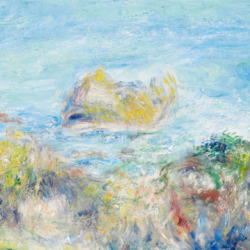 ルノワール 2枚セット 海 アートポスター アンティーク インテリア