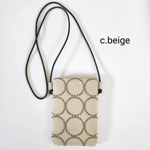 ミナペルホネン タンバリン dop スマホショルダー ポシェット