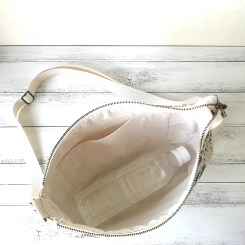 SALE☆ミナペルホネンforest tile,tambourineショルダーバッグ/beige