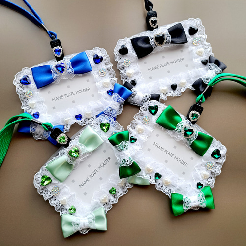 推し活グッズ 3点セット トレカケース ペンライトリボン 名札ケース