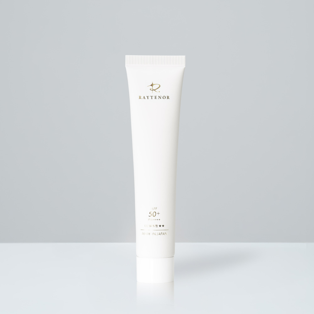 SPF50+】薬用UVクリーム｜白浮きしないツヤ肌ヴェール｜レイテノール