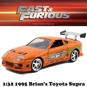 JADATOYS 1:32 ワイルドスピードダイキャストカー BRIAN's Toyota