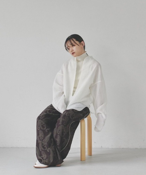 TODAYFUL（トゥデイフル）の「スラブスリットシャツ（シャツ/ブラウス