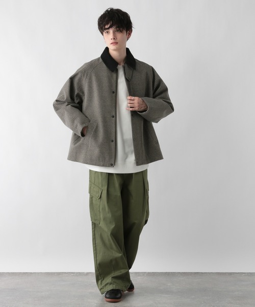 RAGEBLUE（レイジブルー）の「Stand collar short hunting jacket