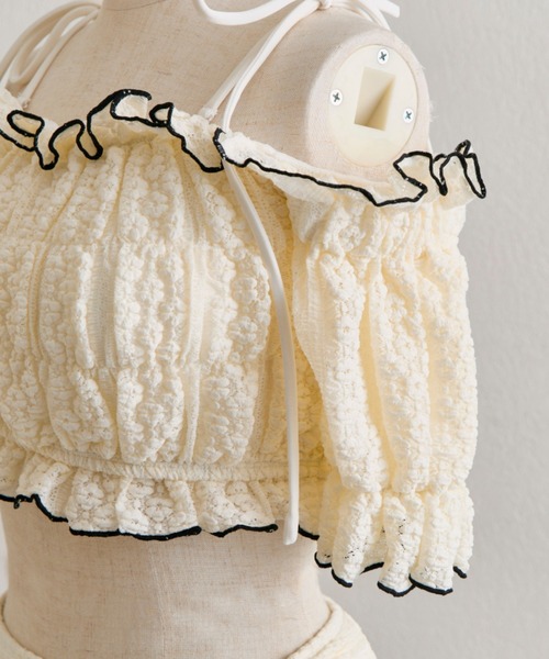 OLIVE des OLIVE（オリーブデオリーブ）の「レースシャーリングswim