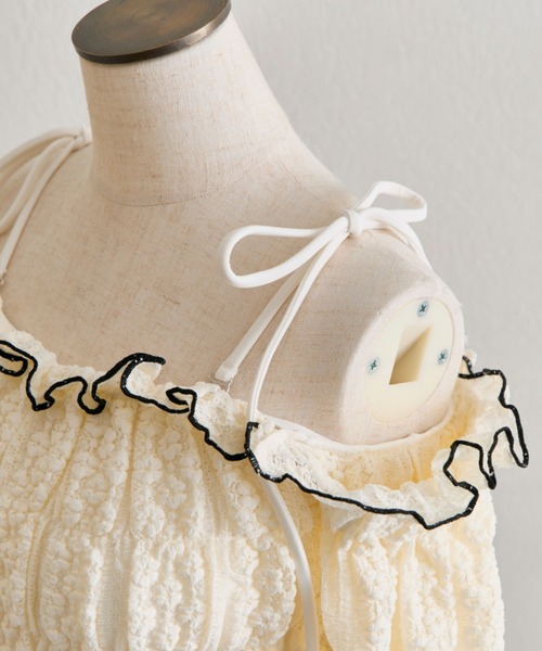 OLIVE des OLIVE（オリーブデオリーブ）の「レースシャーリングswim