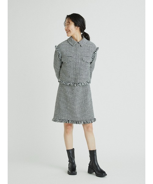 CELFORD（セルフォード）の「ツイードジャンパースカート（ジャンパー