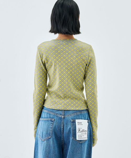 EDITION（エディション）の「□コットンモダールフライス フラワー