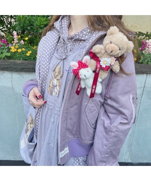 PINK HOUSE（ピンクハウス）の「うさぎぬいぐるみコサージュ（ブローチ