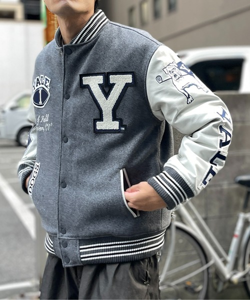 CPCM（シーピーシーエム）の「YALEワッペンスタジャン（スタジャン