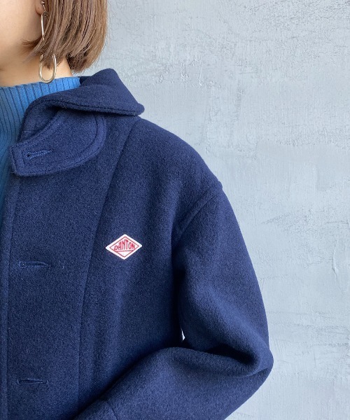 DANTON（ダントン）の「[DANTON/ダントン] ウールパイル 丸襟