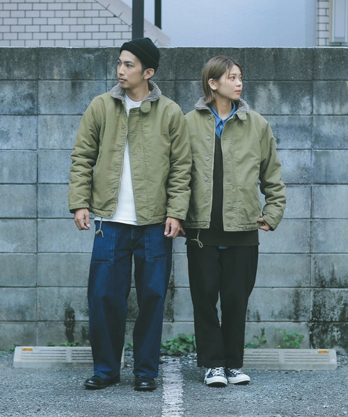 WAIPER.inc（ワイパーインク）の「USED加工 U.S.NAVY N-1 デッキ