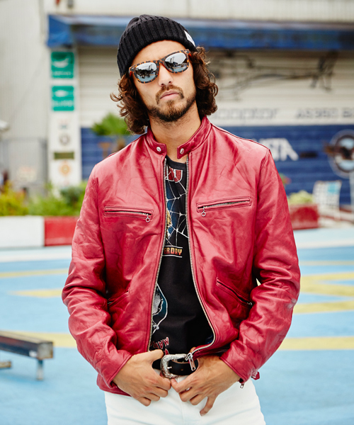 HYSTERIC GLAMOUR（ヒステリックグラマー）の「ラムレザースタンド