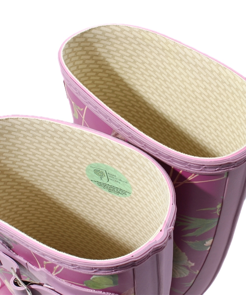 Cartonnage（カルトナージュ）の「【HUNTER】花柄レインブーツ（レイン