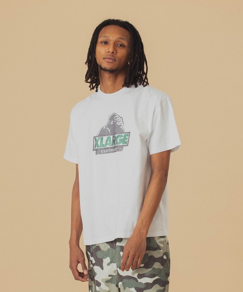 RHINE STONE SLANTED OG S/S TEE（Tシャツ/カットソー）｜XLARGE