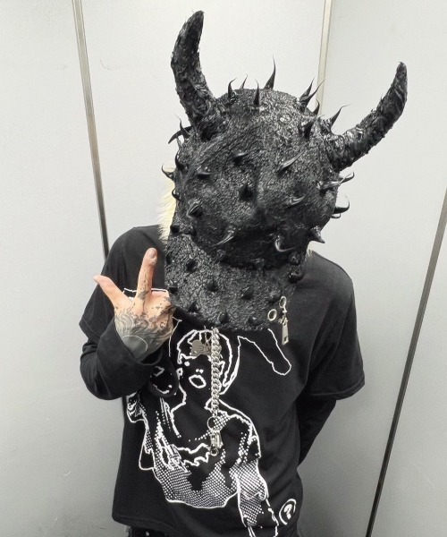 UNIZ】Demon Venom Cap / 【ユニズ】ツノ付きデニムキャップ（キャップ