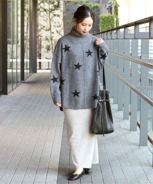 星柄ニット プルオーバー◇（ニット/セーター）｜Simplicite