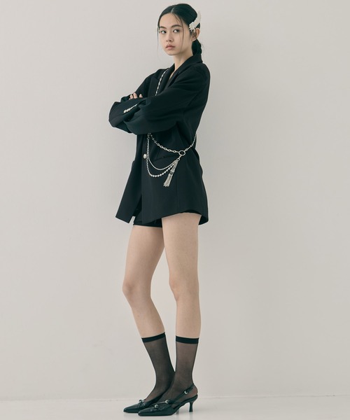 tanakadaisuke/タナカダイスケ】bijou chain 2way phone strap