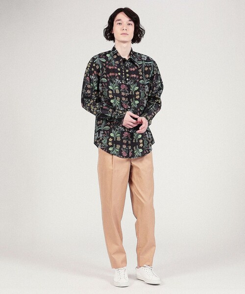 caban（キャバン）の「□CABaN シルク パレルモフラワープリント