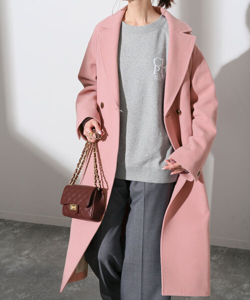 SLOBE IENA（スローブイエナ）の「ダブルブレストカラーコート（その他