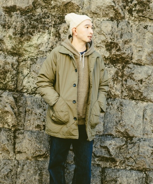 ドロップポケットナイロンハーフコート | ジムマスター（gym master