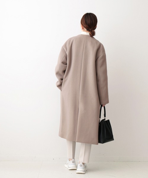 セール】MANTECO ノーカラーコート◇（ノーカラーコート）｜IENA