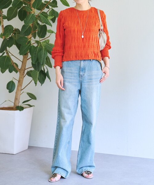 コットンシャーリングブラウス（シャツ/ブラウス）｜BEARDSLEY