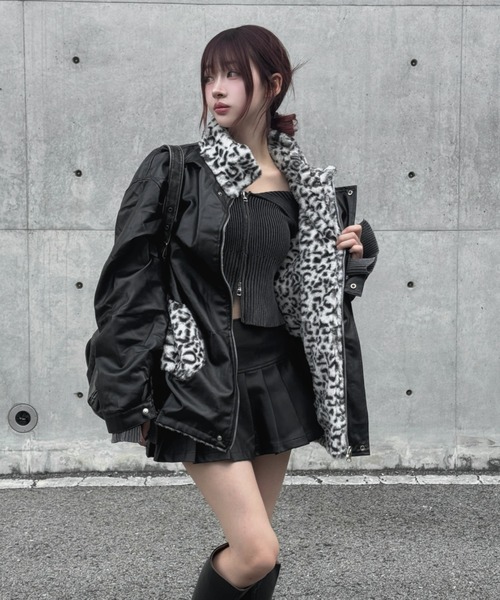 2wayレオパード柄ジャケット（ブルゾン）｜KsG（ケーエスジー）の