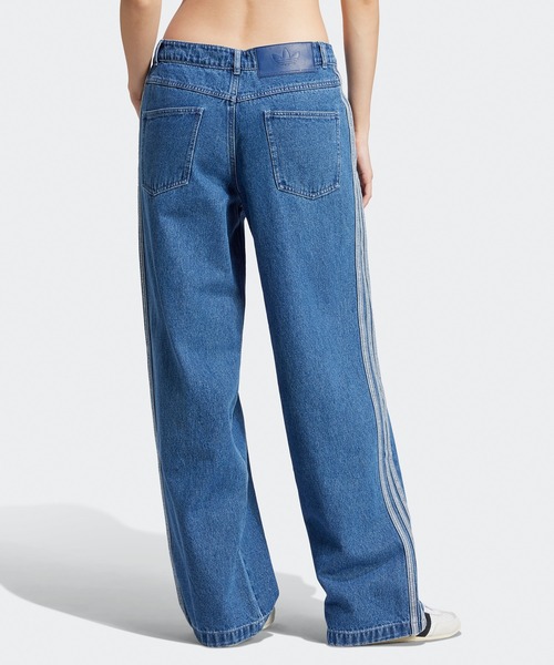 adidas/アディダス DENIM 3S PANT ブランドロゴ スリーストライプ