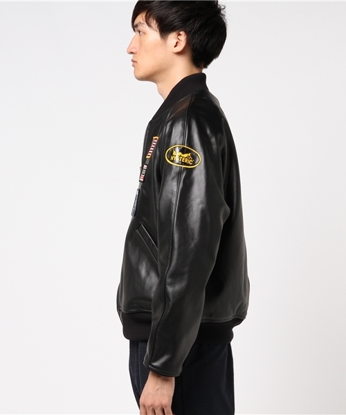 HYSTERIC GLAMOUR（ヒステリックグラマー）の「キップレザーレーシング