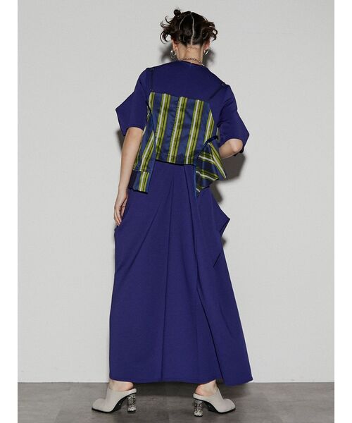 UN3D.（アンスリード）の「マルチストライプキャミソール