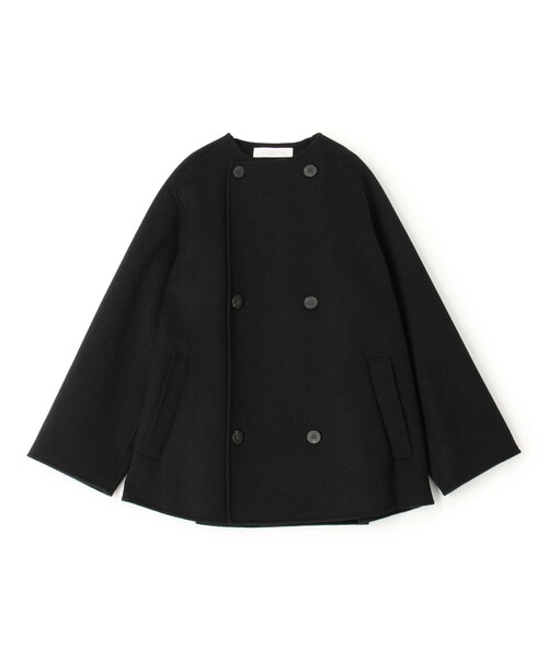 GALERIE VIE（ギャルリー ヴィー）の「ウールダブルフェイス カラー