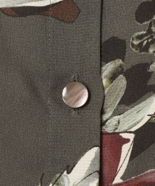 Noble（ノーブル）の「スモーキーフラワープリントシャツ（シャツ