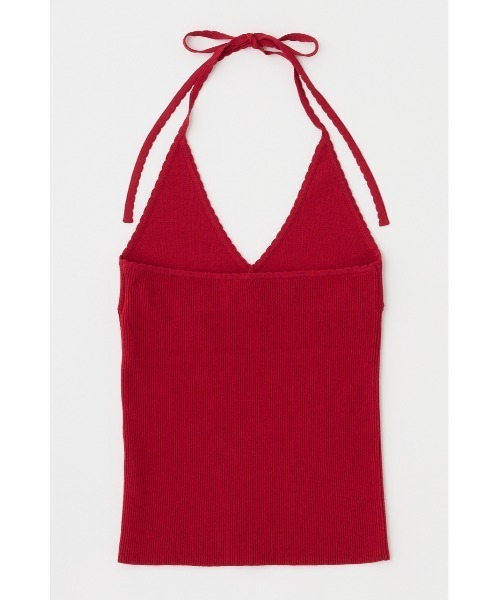 セール】【セットアップ対応】HALTER KNIT キャミソール（キャミソール