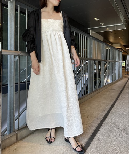 セール】フクレジャガードキャミワンピース（ワンピース）｜A part by