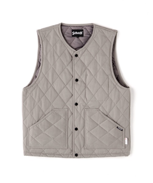 schott（ショット）の「Schott/ショット/QUILTING WORK VEST