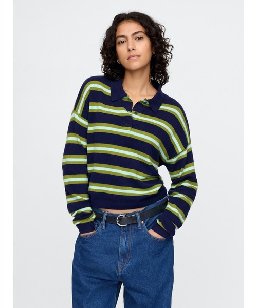 GAP（ギャップ）の「CashSoft カシミヤタッチ リラックス ポロセーター
