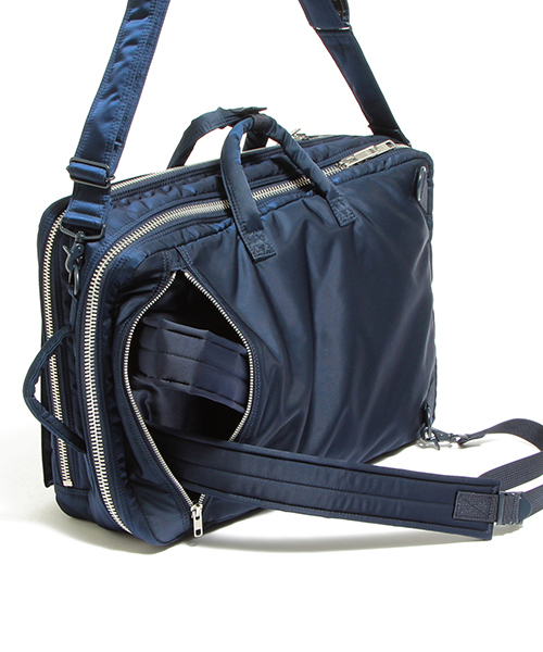 BEAMS（ビームス）の「PORTER×BEAMS /40th別注 インディゴ 3WAYバッグ