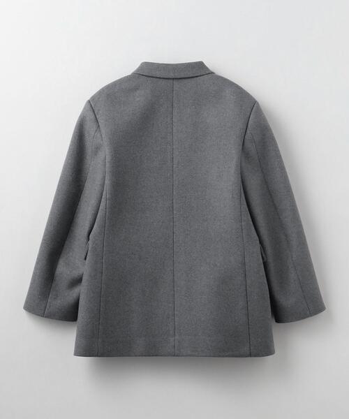 6（ロク）の「＜6(ROKU)＞メルトン ジャケット コート グレー（その他