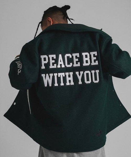 EXAMPLE（エグザンプル）の「EXAMPLE WITH YOU MELTON STADIUM COAT