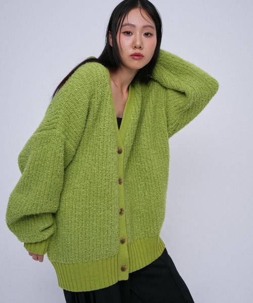 セール】Poodle cardigan (プードルカーディガン)（カーディガン