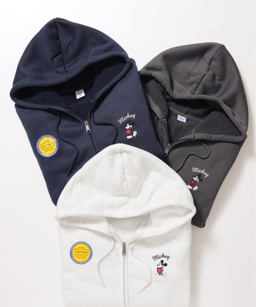 セール】【DISNEY/ディズニー】ミッキーマウス裏ボアスウェットワン
